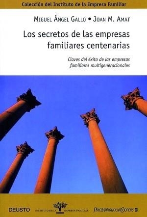 Los secretos de las empresas familiares centenarias | 9788423421244 | Amat, Joan María