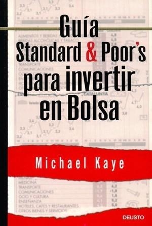 Guía Standard AND Poor's para invertir en Bolsa | 9788423424382 | Kaye, Michael