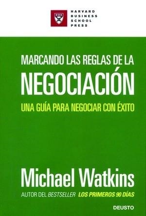 Marcando las reglas de la negociación | 9788423424580 | Watkins Watkins, Mighael D.