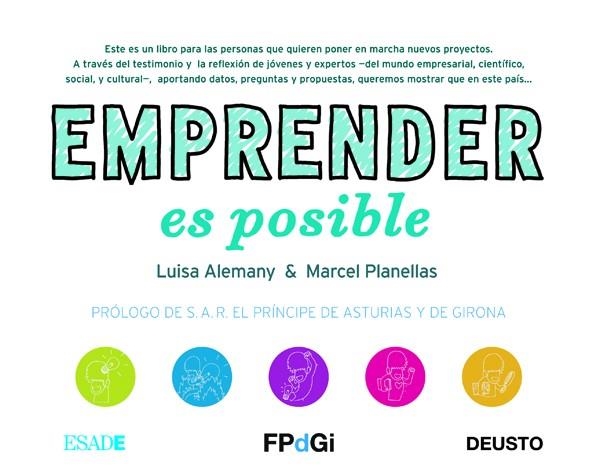 Emprender es posible | 9788423428656 | Planellas, Marcel;Alemany, Luisa