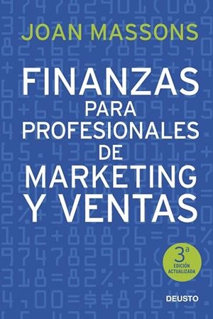Finanzas para profesionales de marketing y ventas | 9788423422395 | Massons Rabassa, Joan