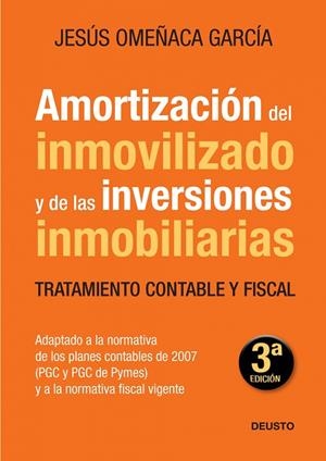Amortización del inmovilizado y de las inversiones inmobiliarias | 9788423427628 | Omeñaca García, Jesús