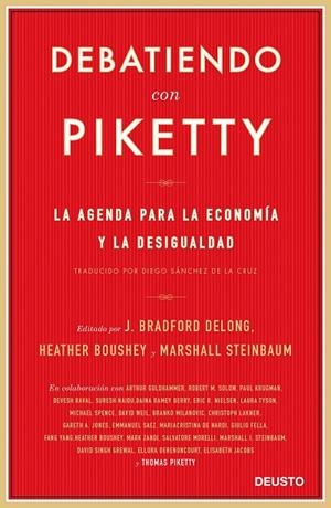 Debatiendo con Piketty | 9788423427444 | Boushey, Heather;DeLong, J. Bradford;Steinbaum, Marshall