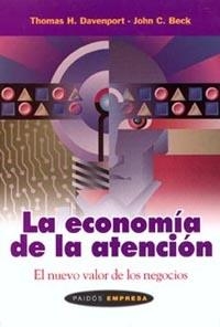 La economía de la atención | 9788449312243 | Davenport Davenport, Thomas H.;Beck, John C.