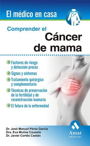 Comprender el cáncer de mama | 9788497356855 | Pérez García, José Manuel;Muñoz Cosuelo, Eva;Cortés Castán, Javier