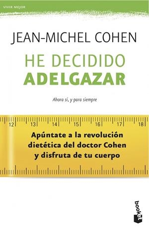 He decidido adelgazar | 9788408039549 | Cohen, Jean-Michel