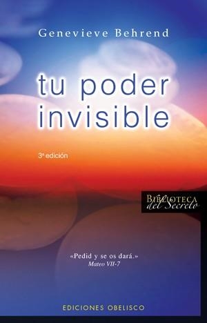 Tu poder invisible | 9788497774345 | BEHREND, GENEVIEVE