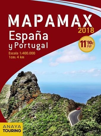 Mapamax - 2018 | 9788491580874 | Anaya Touring