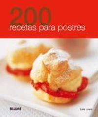 200 Recetas para postres | 9788480769075 | Varios autores