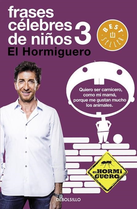Frases célebres de niños 3 | 9788490626870 | Pablo Motos