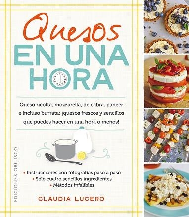 Quesos en una hora | 9788491111061 | LUCERO, CLAUDIA