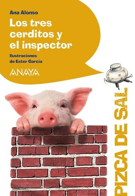 Los tres cerditos y el inspector | 9788466784887 | Alonso, Ana