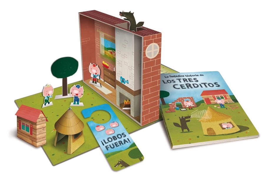 La fantástica historia de Los Tres Cerditos | 9788448835712 | Laurence Jammes