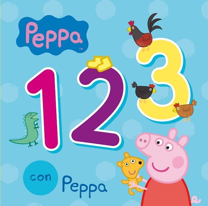 123 con Peppa (Peppa Pig. Todo cartón) | 9788448842918 | HASBRO