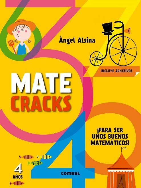 Matecracks Para ser un buen matemático 4 años | 9788498259773 | Alsina Pastells, Àngel
