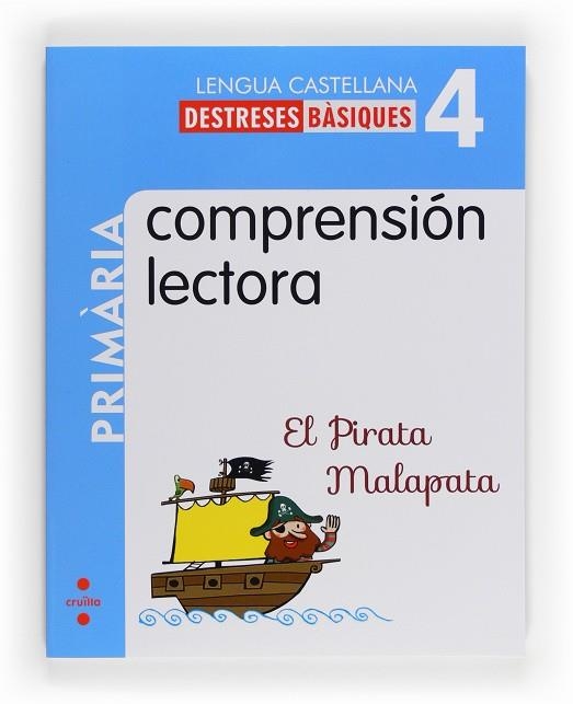 Comprensión lectora: El Pirata Malapata. 4 Primària | 9788466132596 | González Parra, Mª Rosario;Martí Orriols, Meritxell