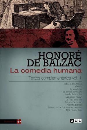 La comedia humana: Textos complementarios volumen 1 | 9788416901760 | de Balzac, Honoré