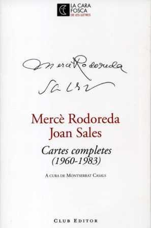 Cartes completes | 9788473291316 | Rodoreda, Mercè;Sales, Joan