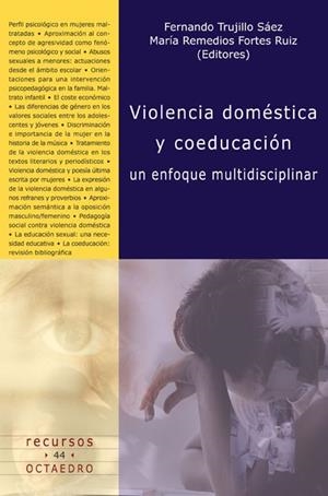 Violencia doméstica y coeducación | 9788499210445 | Trujillo Sáez, Fernando;Fortes Ruiz, María Remedios
