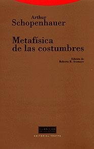 Metafísica de las costumbres | 9788481644487 | Schopenhauer, Arthur