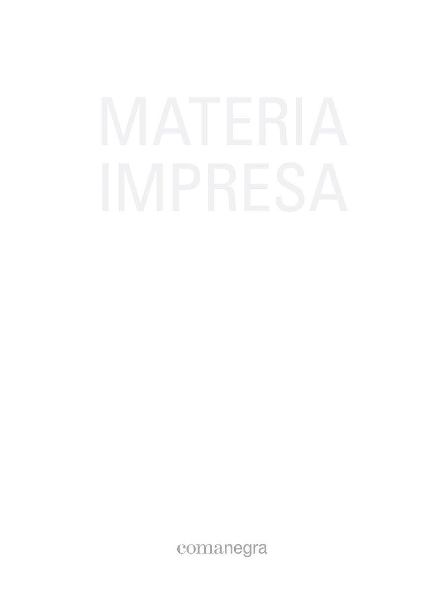 Materia impresa | 9788416605637 | Varios autores