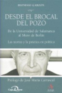Desde el brocal del pozo | 9788496107915 | Garzón, Dionisio