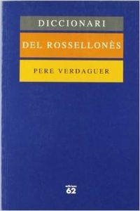 Diccionari del rossellonès | 9788429752373 | Verdaguer Juanola, Pere