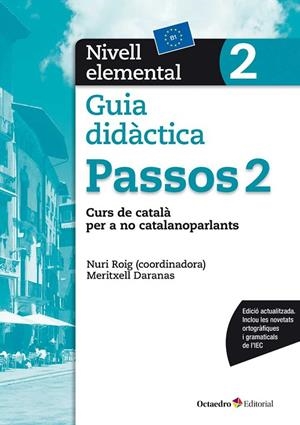 Passos 2. Nivell elemental. Guia didàctica | 9788499219660 | Roig Martínez, Nuri;Daranas Viñolas, Meritxell