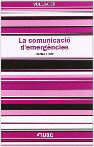 La comunicació d'emergències | 9788497888677 | Pont Sorribes, Carles