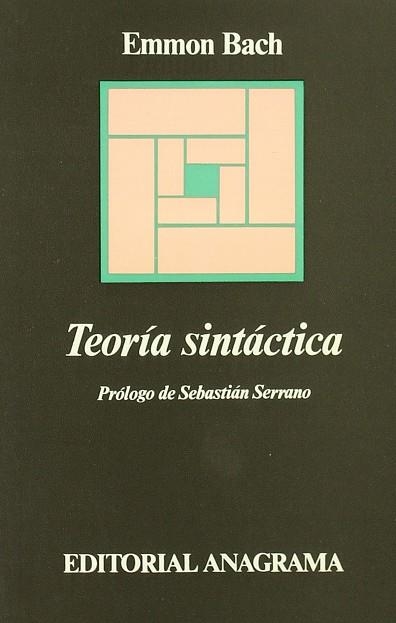 Teoría sintáctica | 9788433900463 | Bach, Emmon