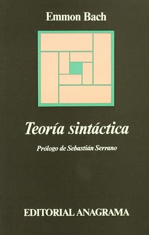 Teoría sintáctica | 9788433900463 | Bach, Emmon
