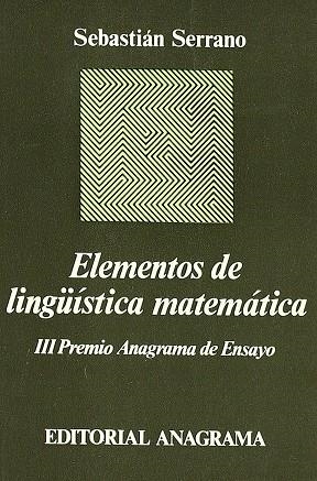 Elementos de lingüística matemática | 9788433900364 | Serrano, Sebastián