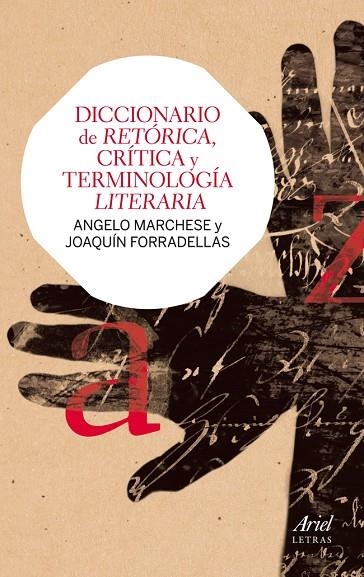 Diccionario de retórica, crítica y terminología literaria | 9788434406322 | Forradellas Figueras, Joaquín;Marchese, Angelo