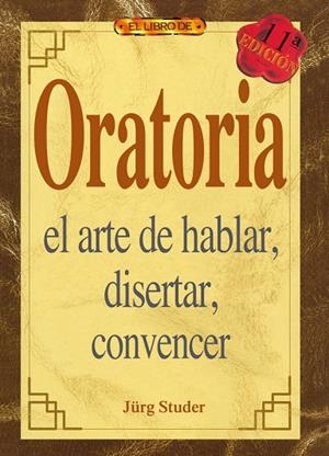 El libro de ORATORIA | 9788488893239 | Studer, Jurg
