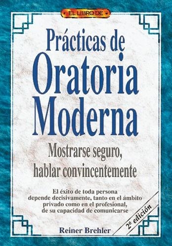 El libro de PRÁCTICAS DE ORATORIA MODERNA | 9788488893338 | Brehler, Reiner