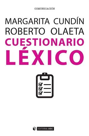 Cuestionario léxico | 9788491164197 | Cundín Santos, Margarita;Olaeta Rubio, Roberto