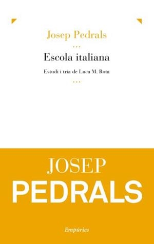 Escola italiana | 9788429767735 | Pedrals Urdaniz, Josep