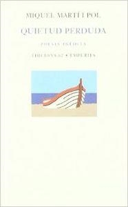 Quietud perduda | 9788429754254 | Martí I Pol, Miquel