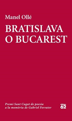 Bratislava o Bucarest | 9788429772913 | Ollé, Manel