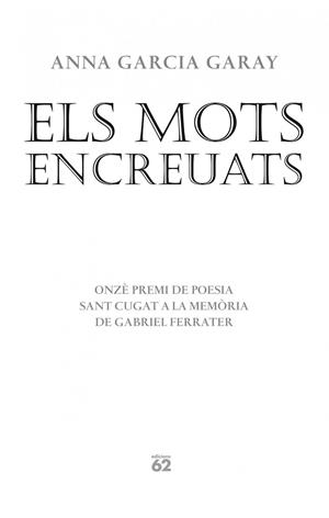 Els mots encreuats | 9788429770575 | García Garay, Anna