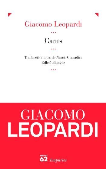 Cants | 9788429767698 | Leopardi, Giacomo