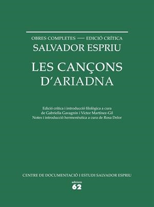 Les cançons d'Ariadna | 9788429773330 | Espriu, Salvador
