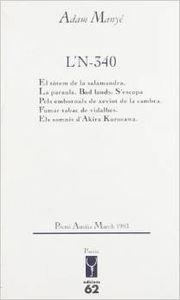 L'N-340 | 9788429737356 | Manye Sardà, Adam