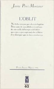 L'oblit | 9788429740967 | Pérez Montaner, Jaume