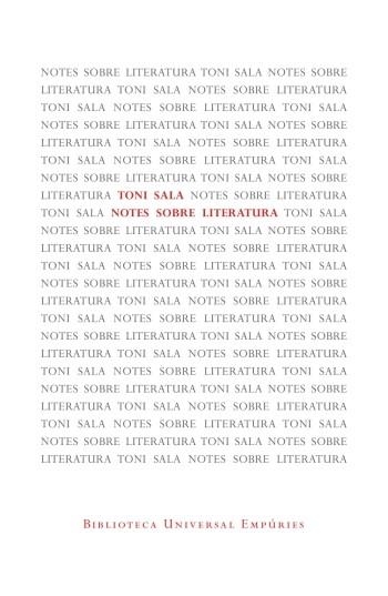 Notes sobre literatura | 9788497877572 | Sala Isern, Antoni