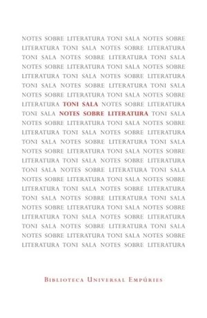 Notes sobre literatura | 9788497877572 | Sala Isern, Antoni