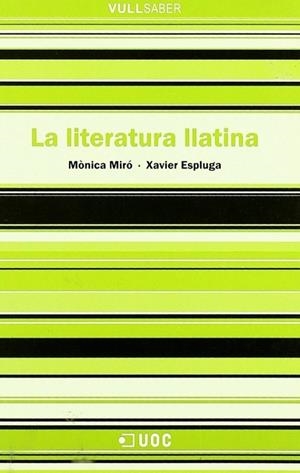 La literatura llatina | 9788497884365 | Miró, Mònica;Espluga, Xavier