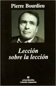 Lección sobre la lección | 9788433961754 | Bourdieu, Pierre
