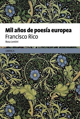 Mil años de poesía europea | 9788498927313 | Rico, Francisco
