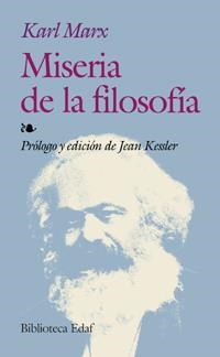 Miseria de la filosofia | 9788441414518 | Marx, Karl